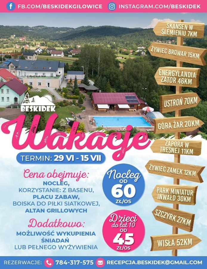 Gilowice  Osrodek Rekreacyjno - Wypoczynkowy Beskidek酒店 外观 照片